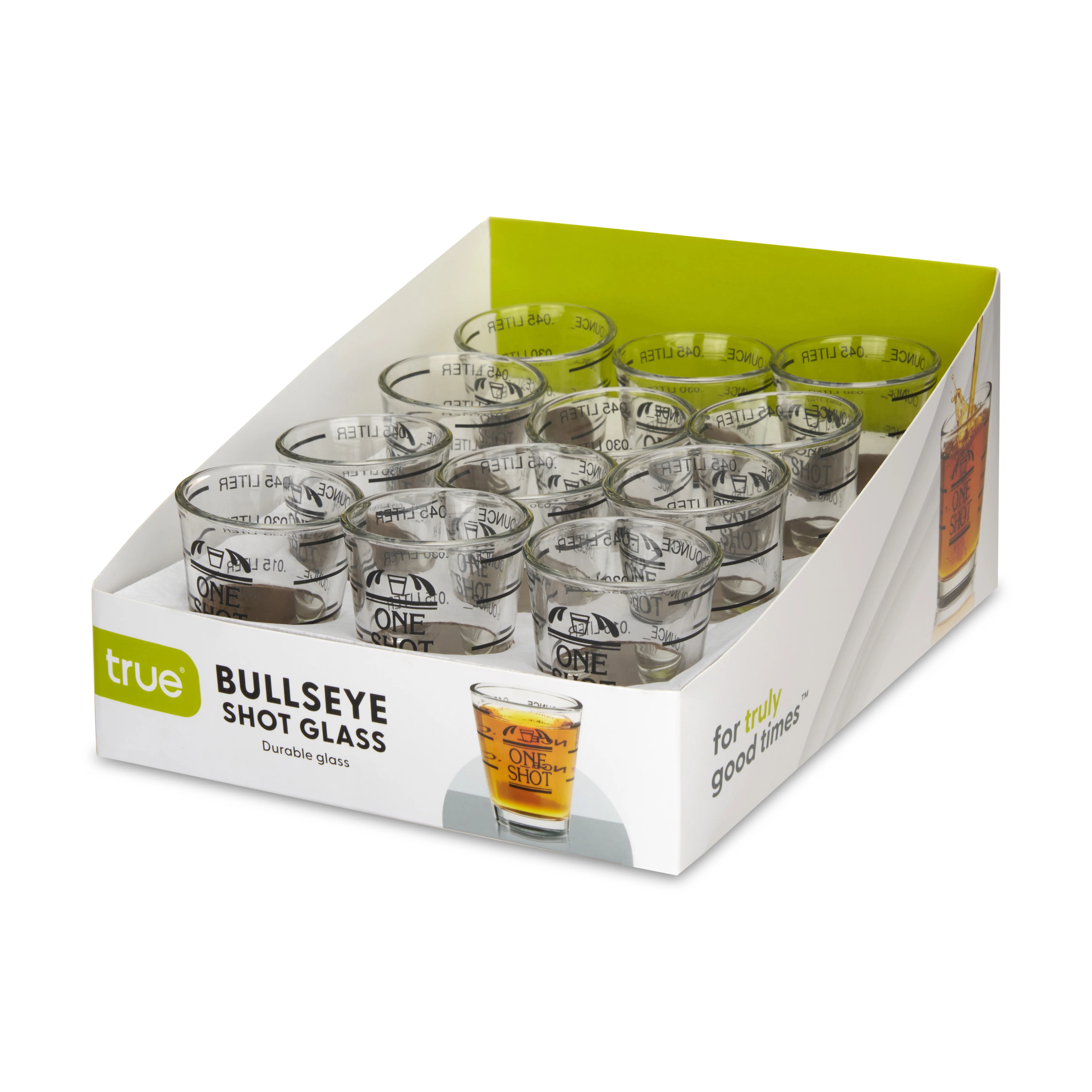 Bullseye 1.5 oz Measured Shot Glass, Bulk - Image 4