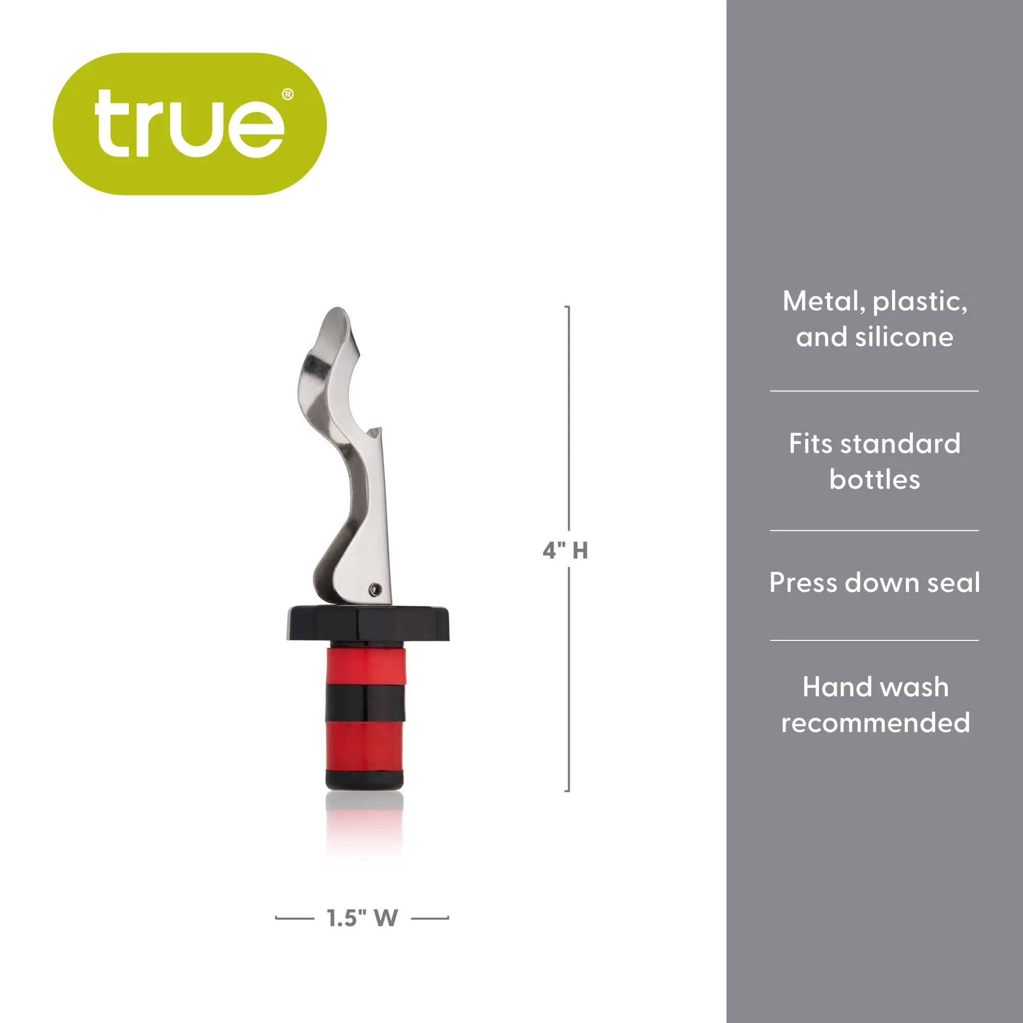 Lockdown Flip-Top Bottle Stopper - Image 6