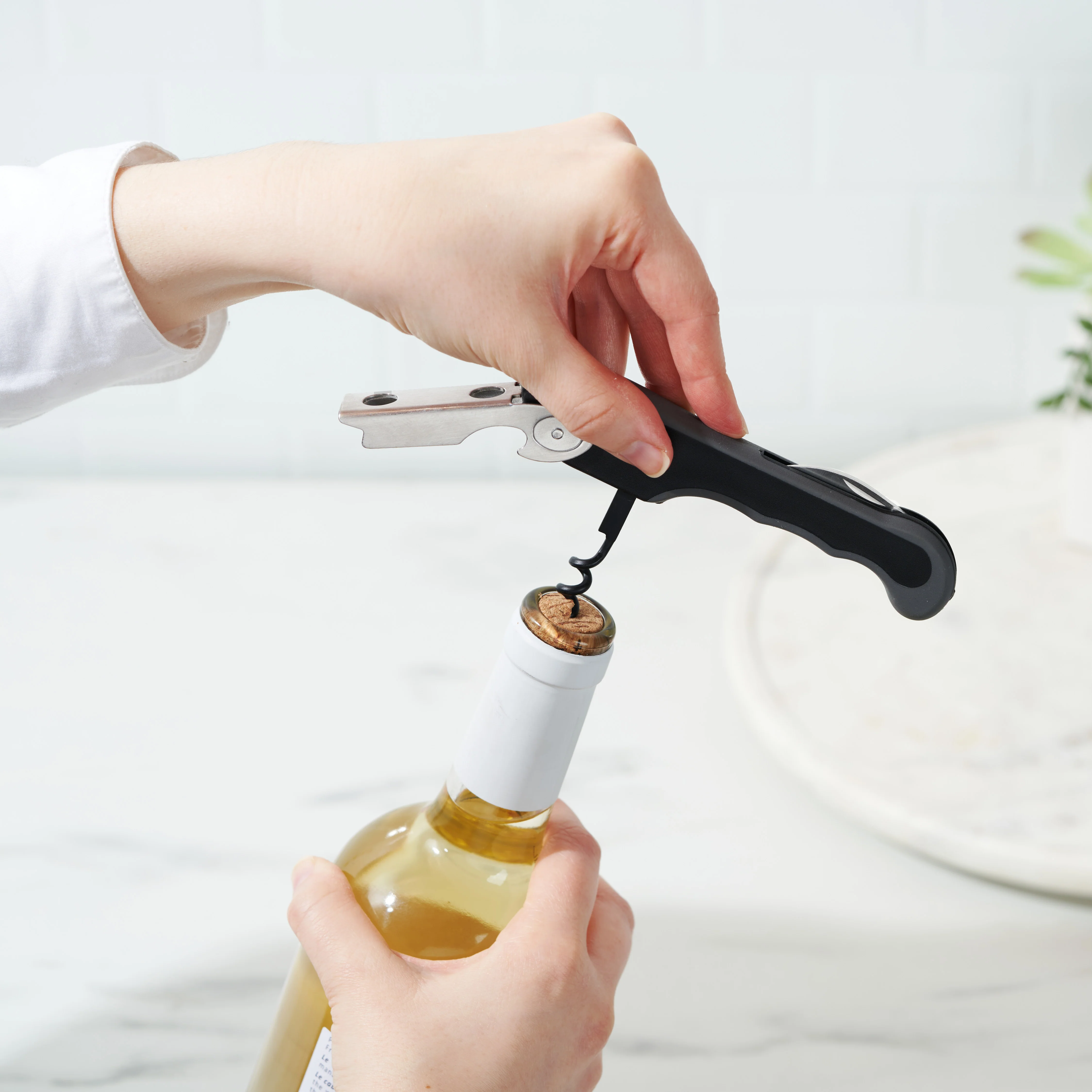 Grippy Soft-Touch Waiter’s Corkscrew - Image 4