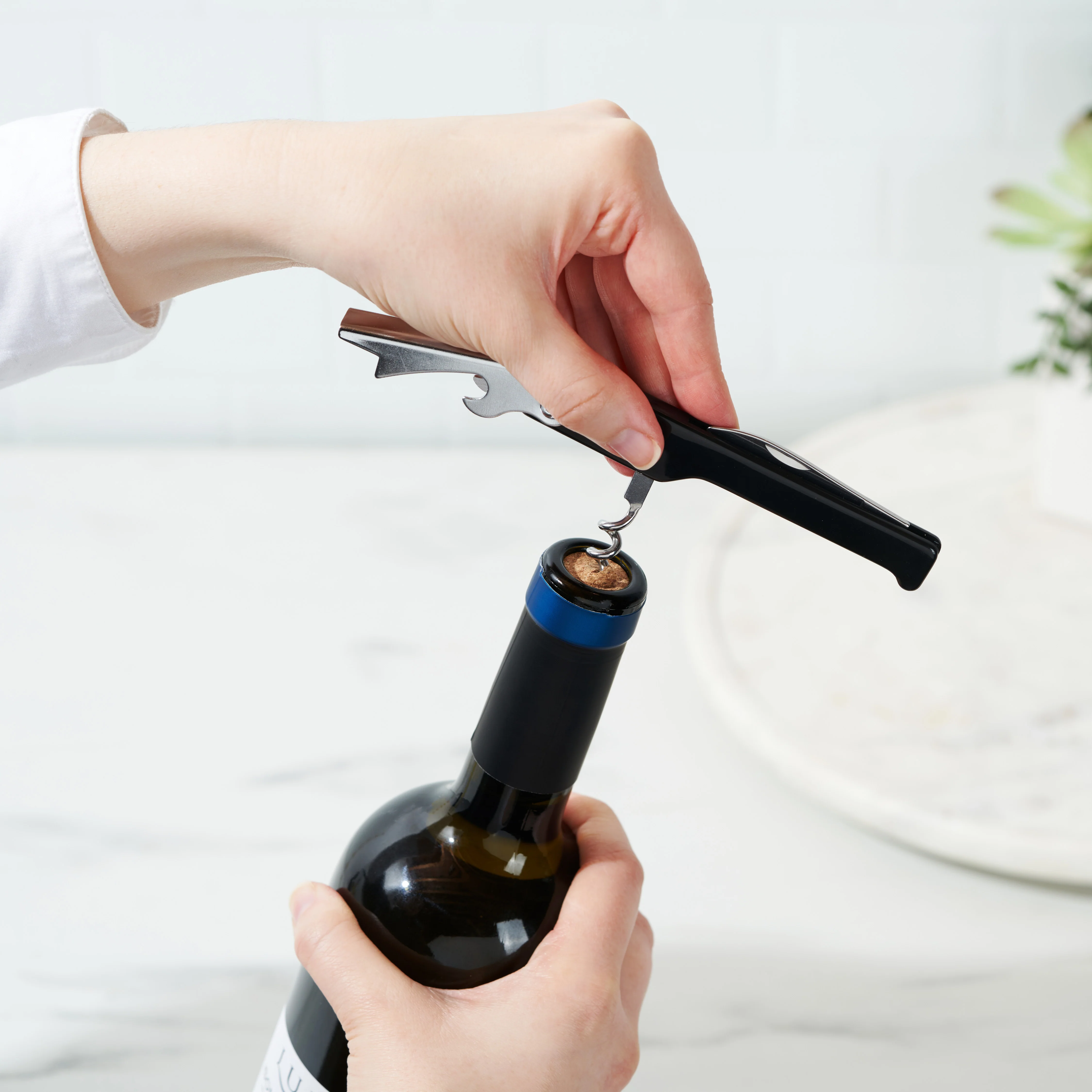 Latchkey Waiter’s Corkscrew in Black, Bulk - Image 3