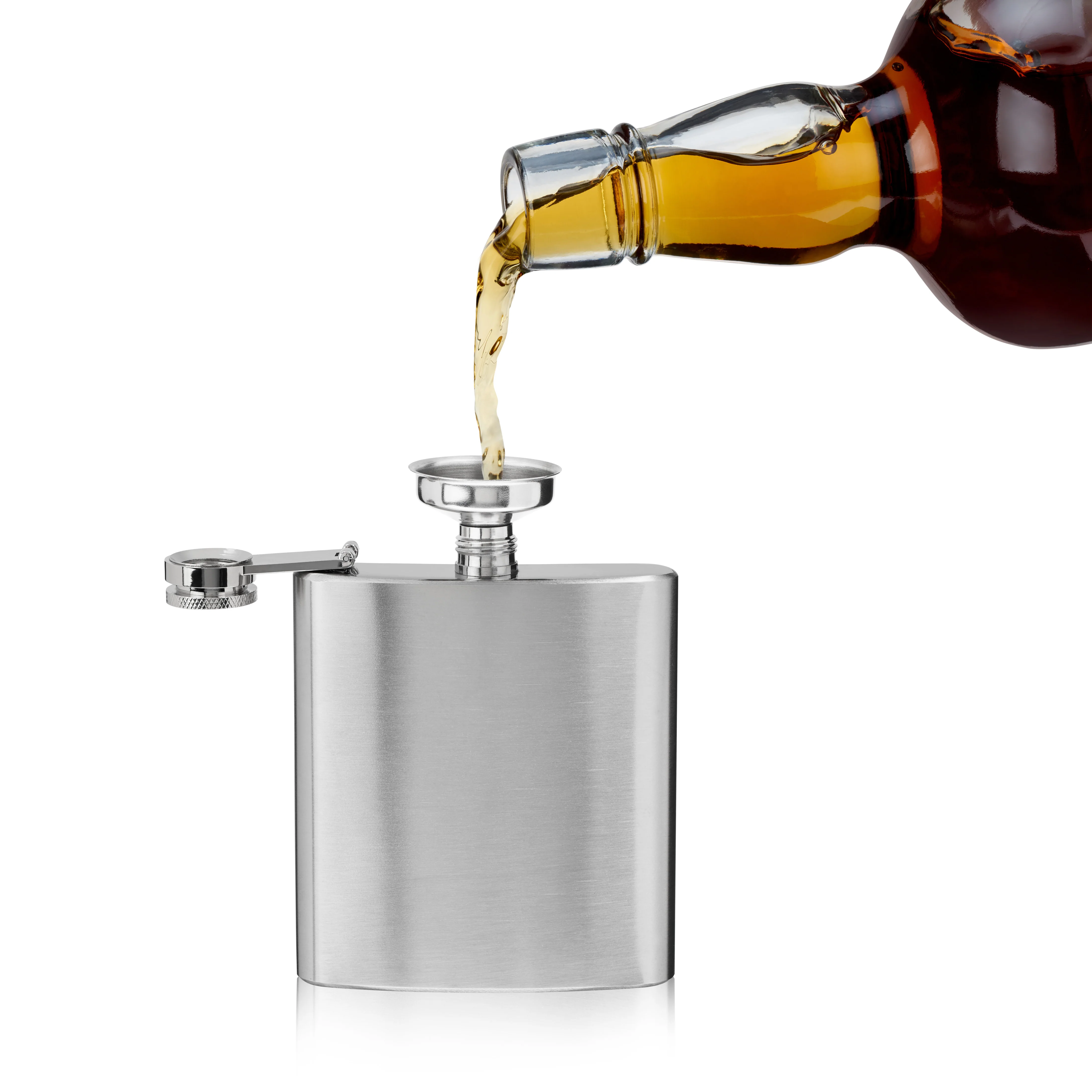 Trueflask 6 oz Stainless Steel Flask - Image 3