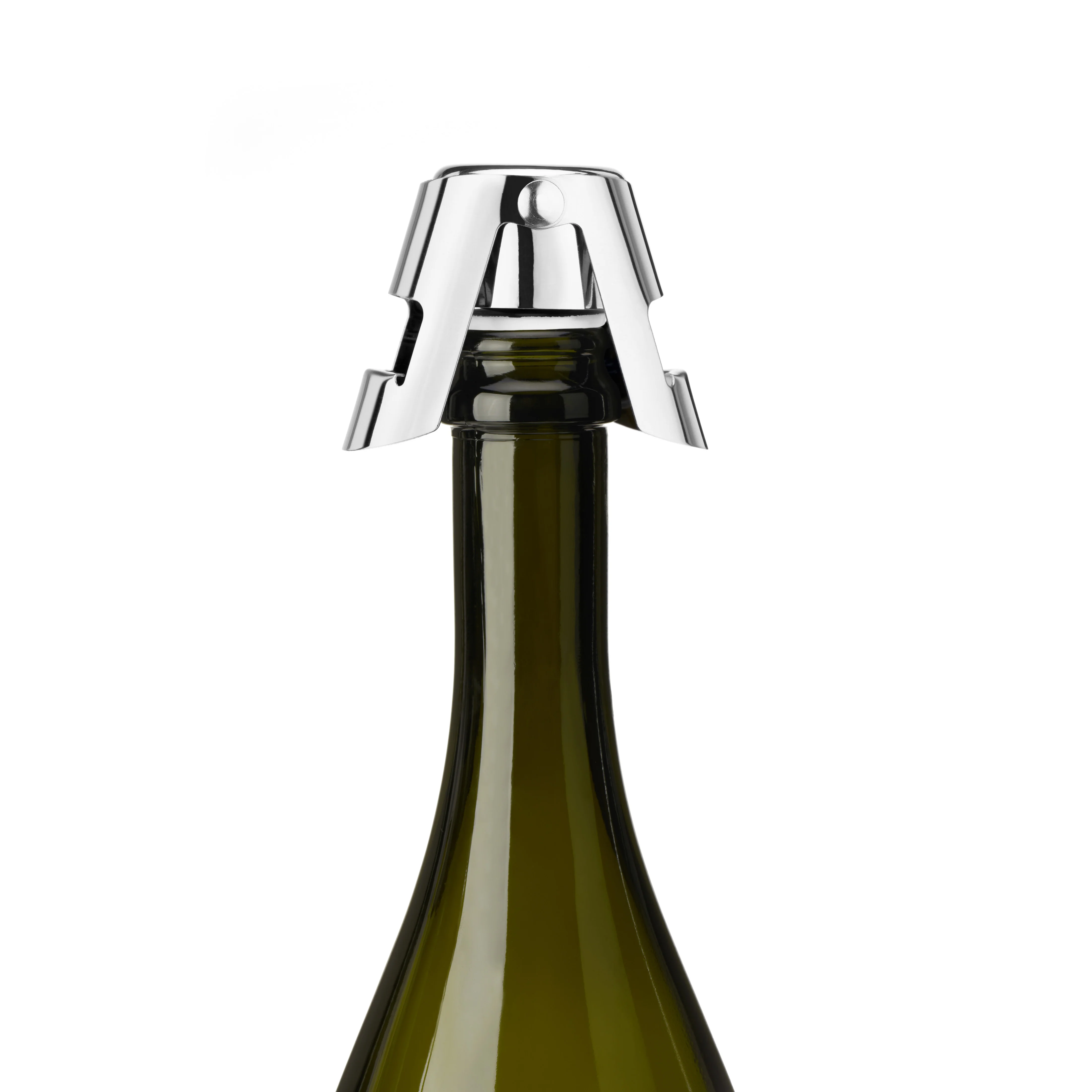 Fizz Champagne Stopper in Chrome - Image 3