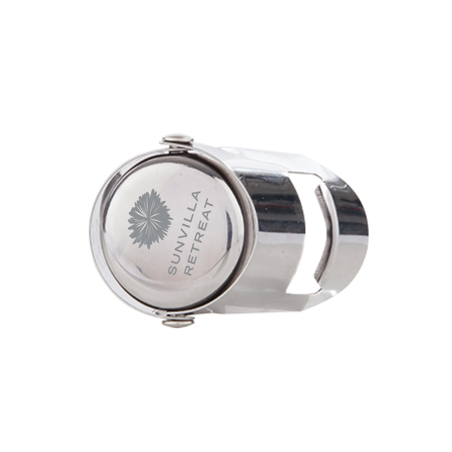 Fizz Champagne Stopper in Chrome - Image 4