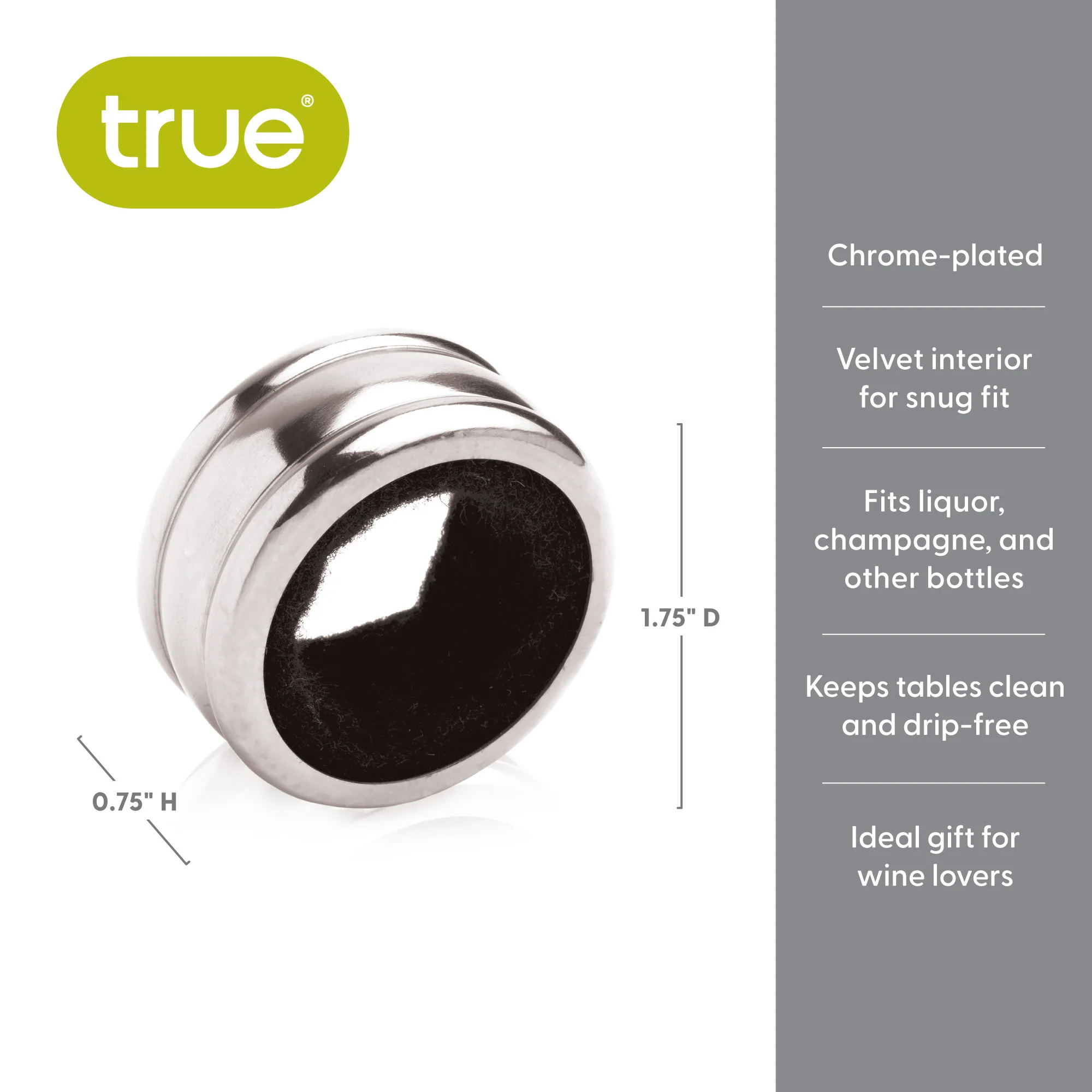 Circlet Wine Bottle Drip Rings, Set of 2 - Image 7