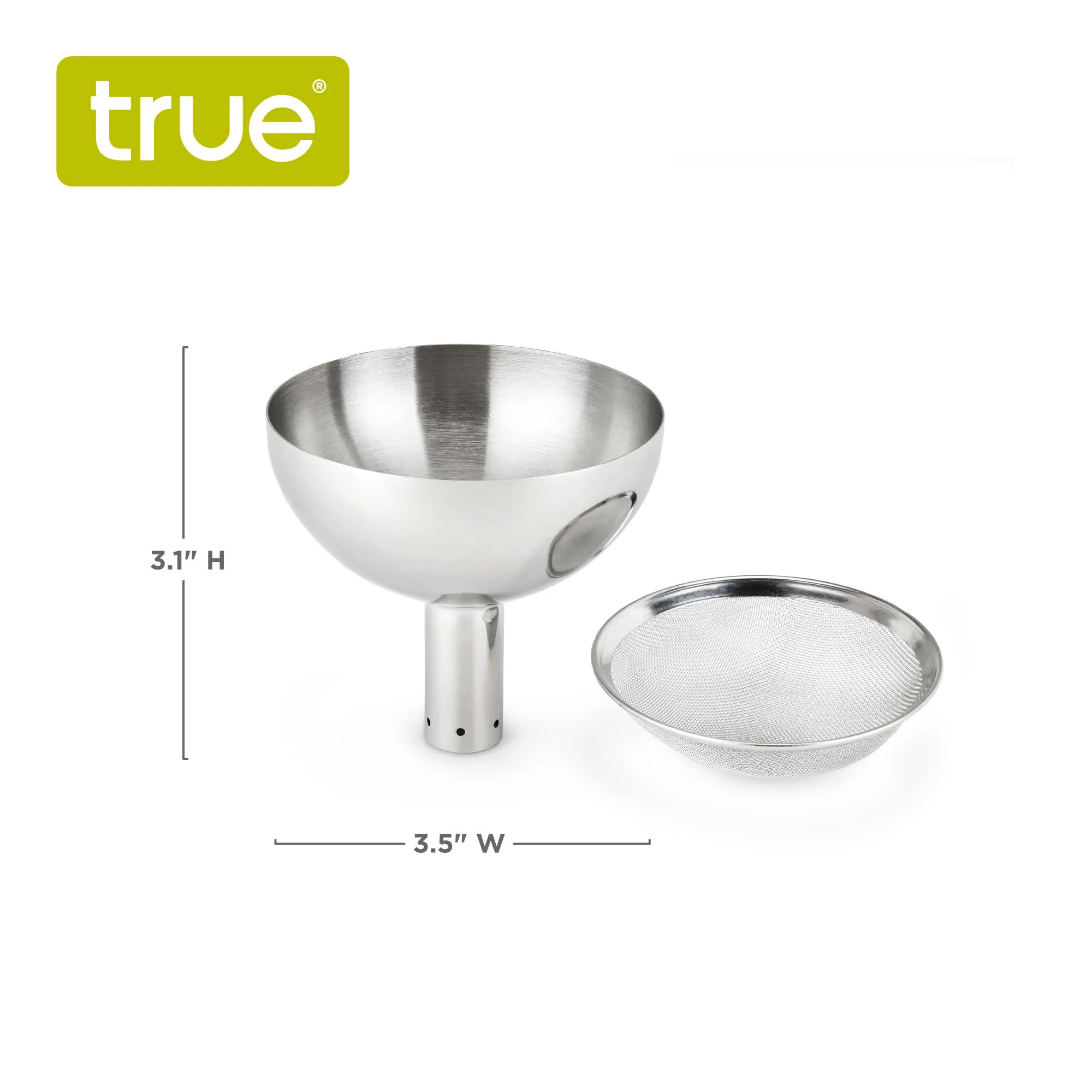 Fountain Stainless Steel Aerating Decanter Funnel - Image 7