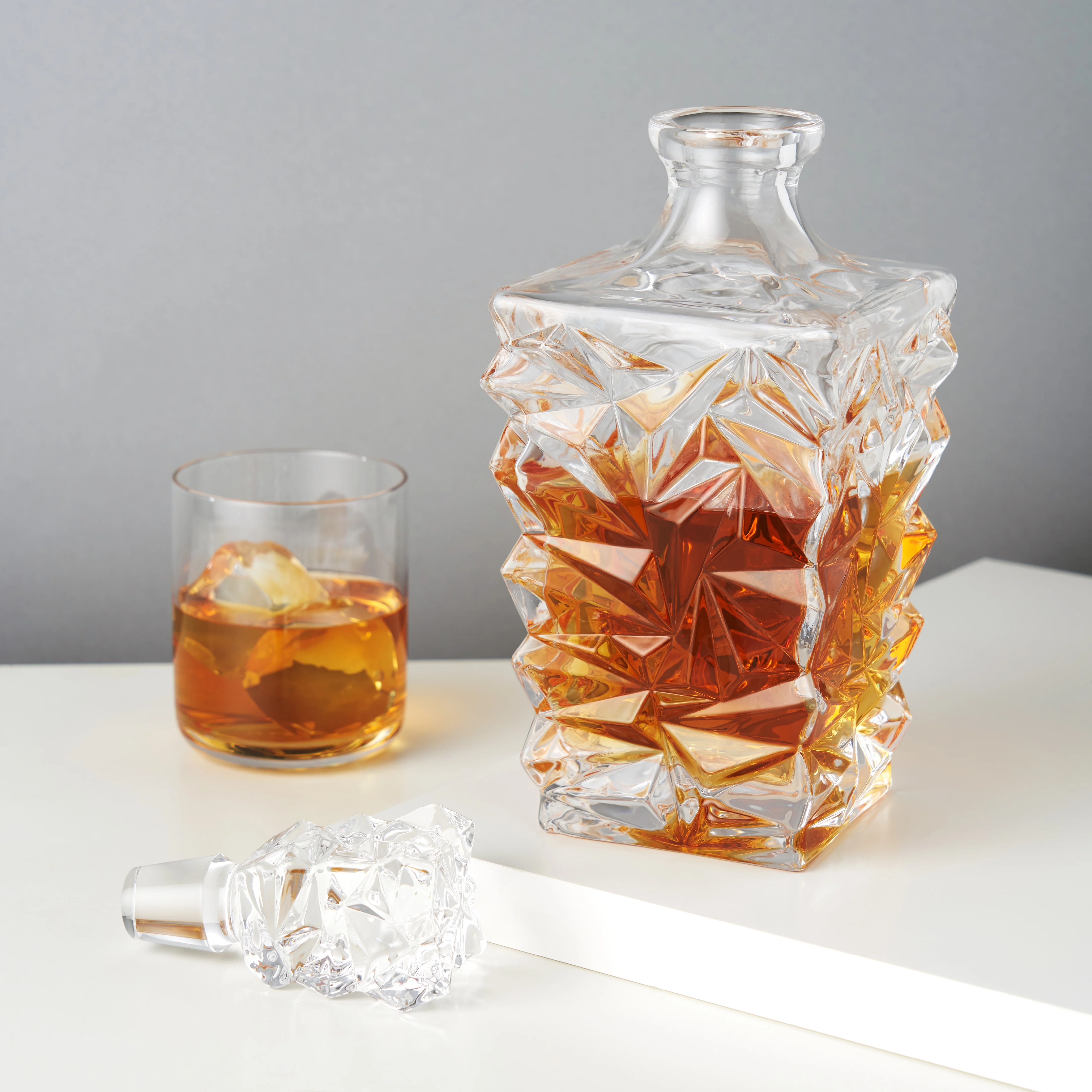 Prism Crystal Whiskey Decanter - Image 4