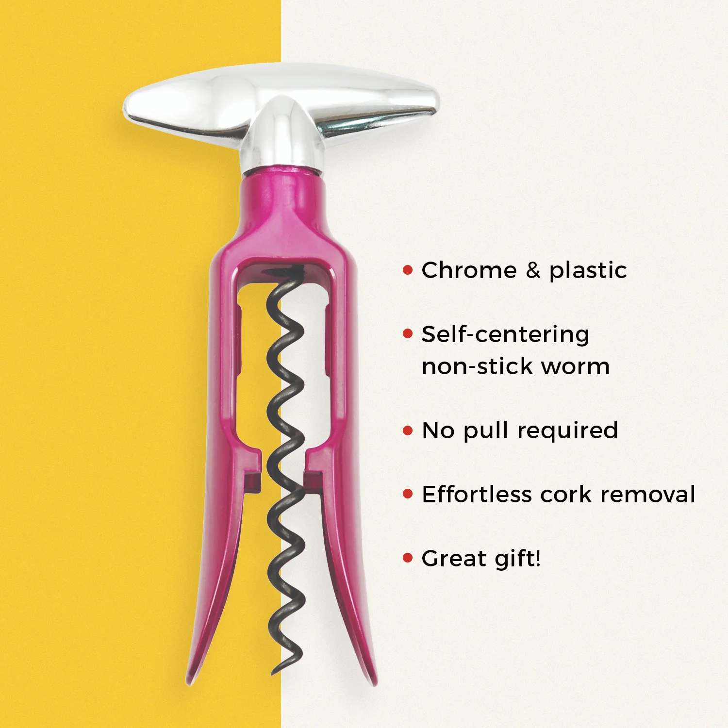 Savoy Easy Turn Corkscrew in Assorted Colors - Image 6