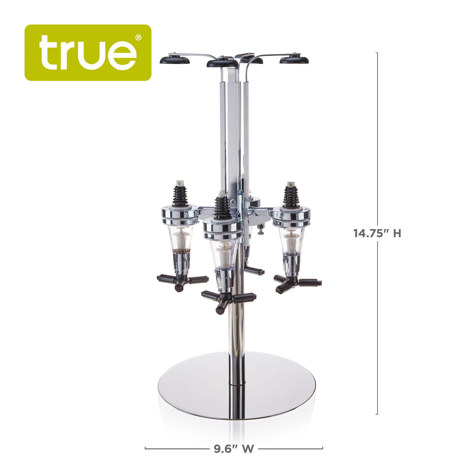 Liquor Tap 4-Bottle Liquor Dispenser Stand - Image 6