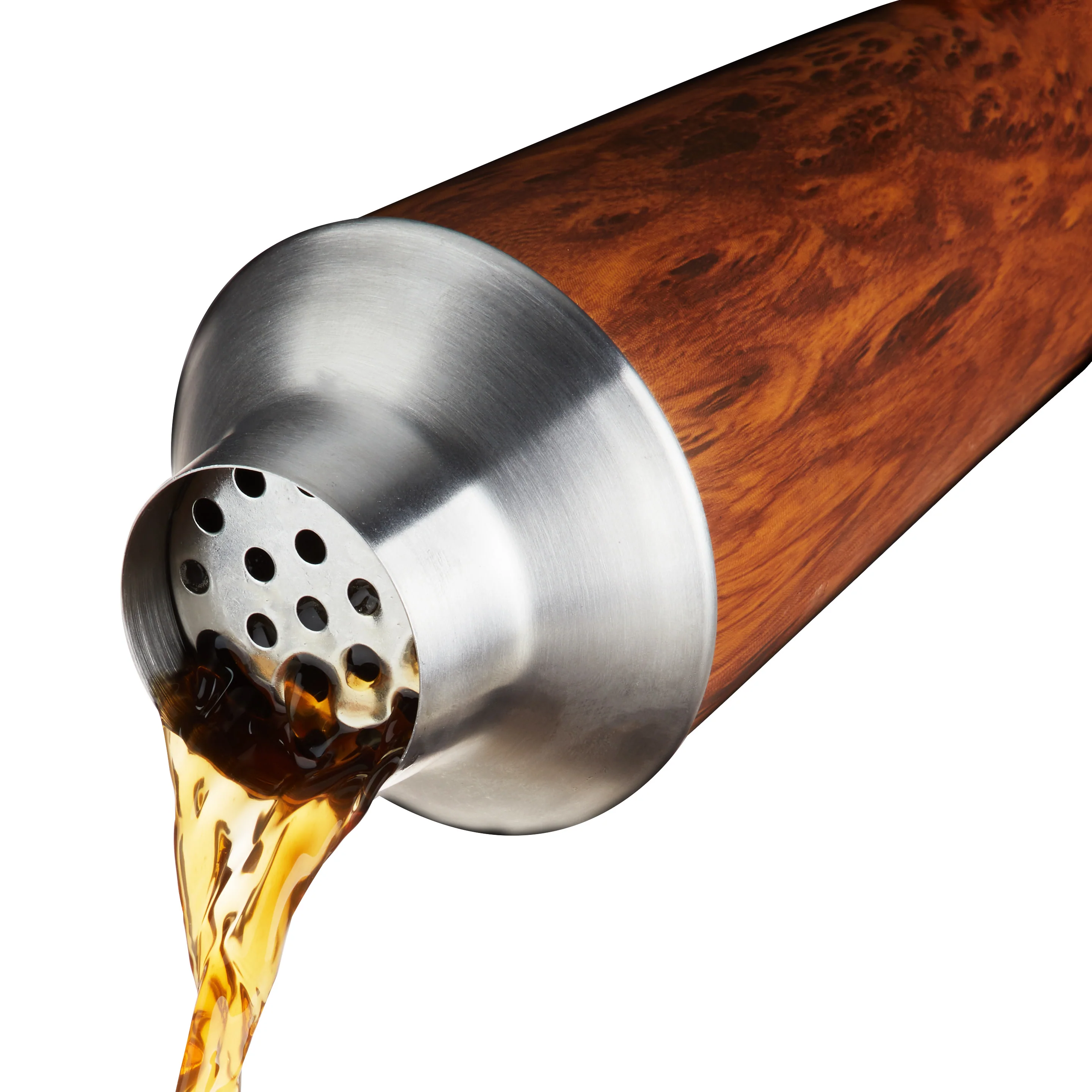 Wood Pattern 20 oz Cocktail Shaker - Image 3