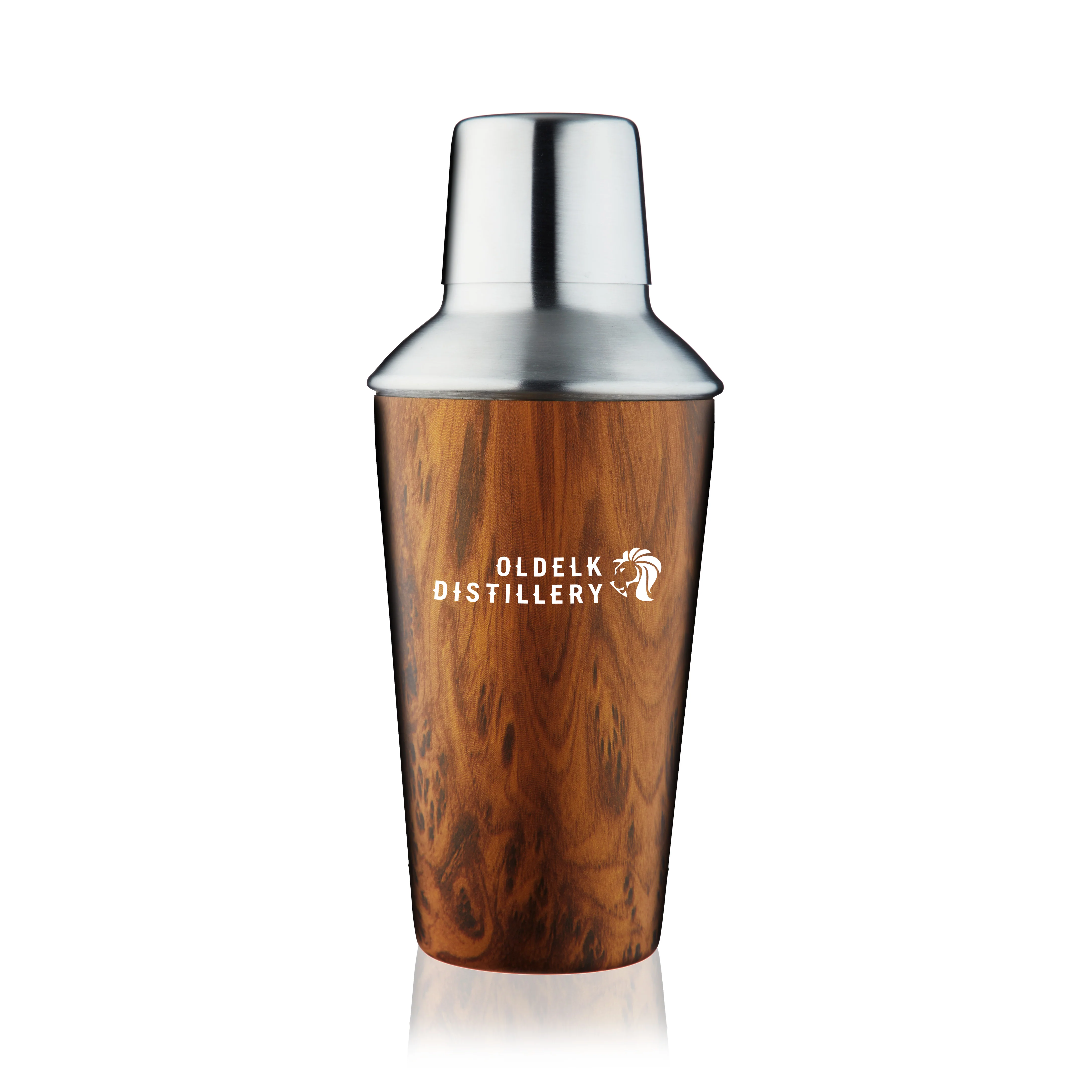 Wood Pattern 20 oz Cocktail Shaker - Image 4
