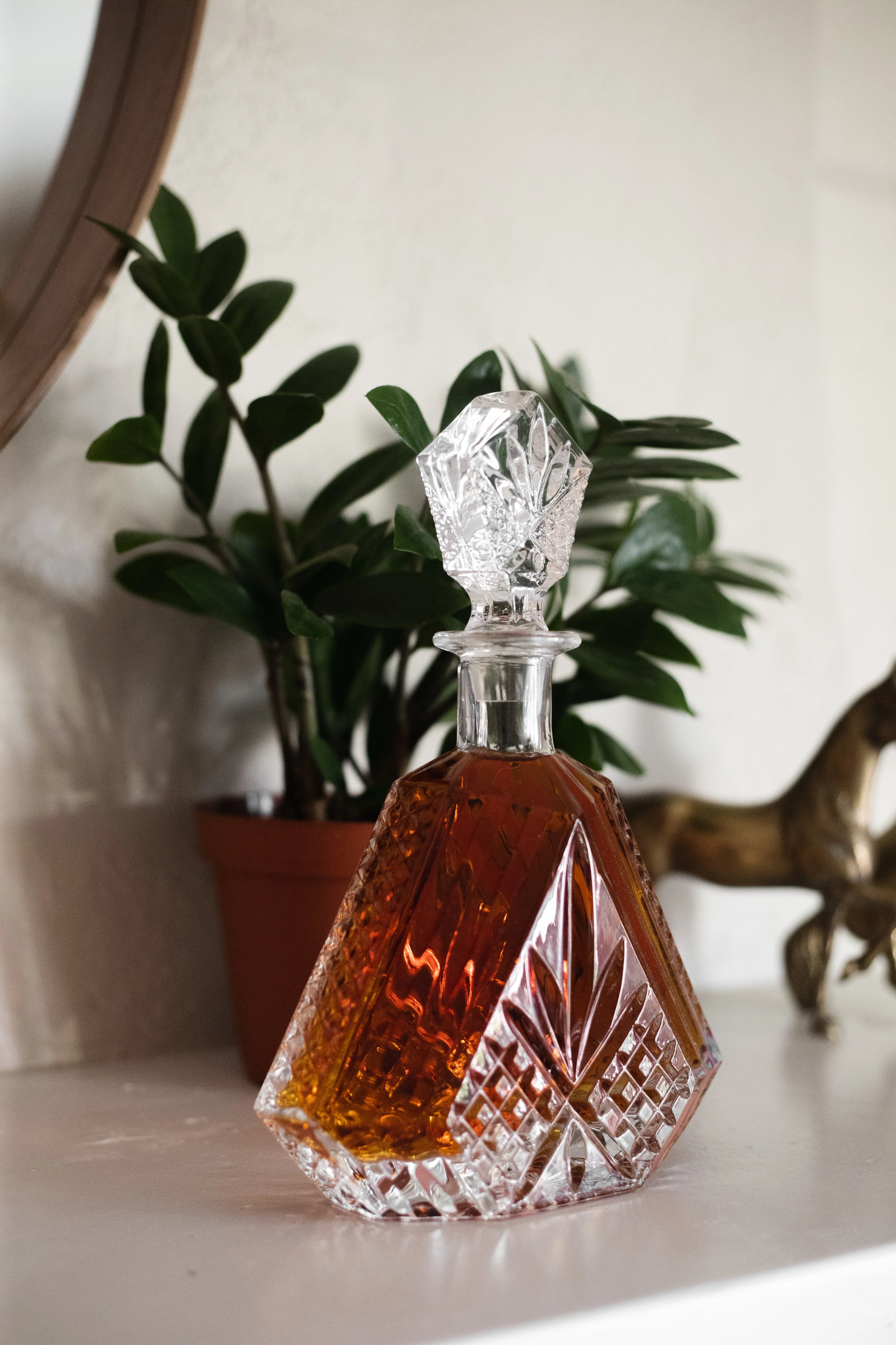 Admiral Crystal Irish Cut Whiskey Decanter - Image 4