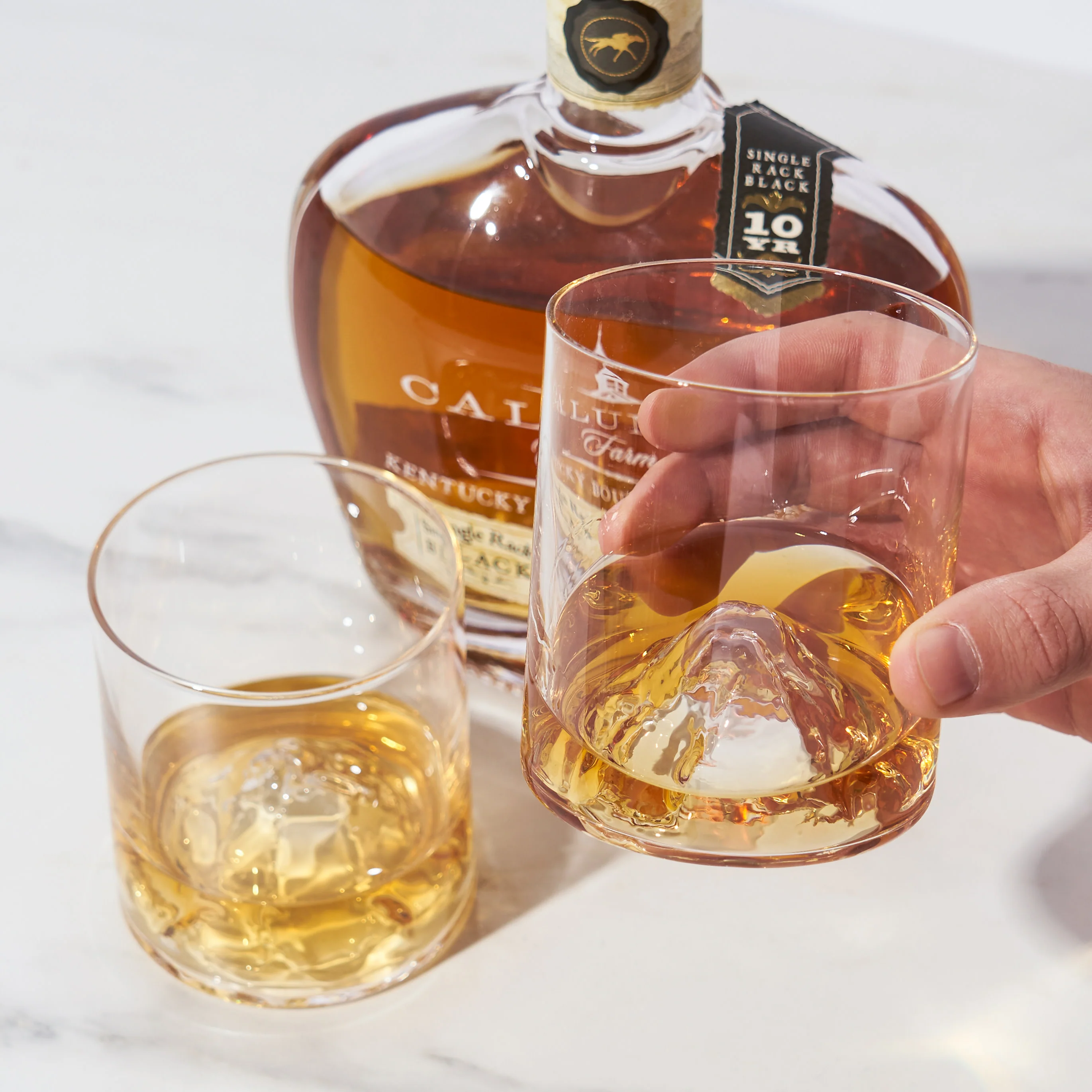 Mountain Crystal Tumblers, Set of 2 - Image 5