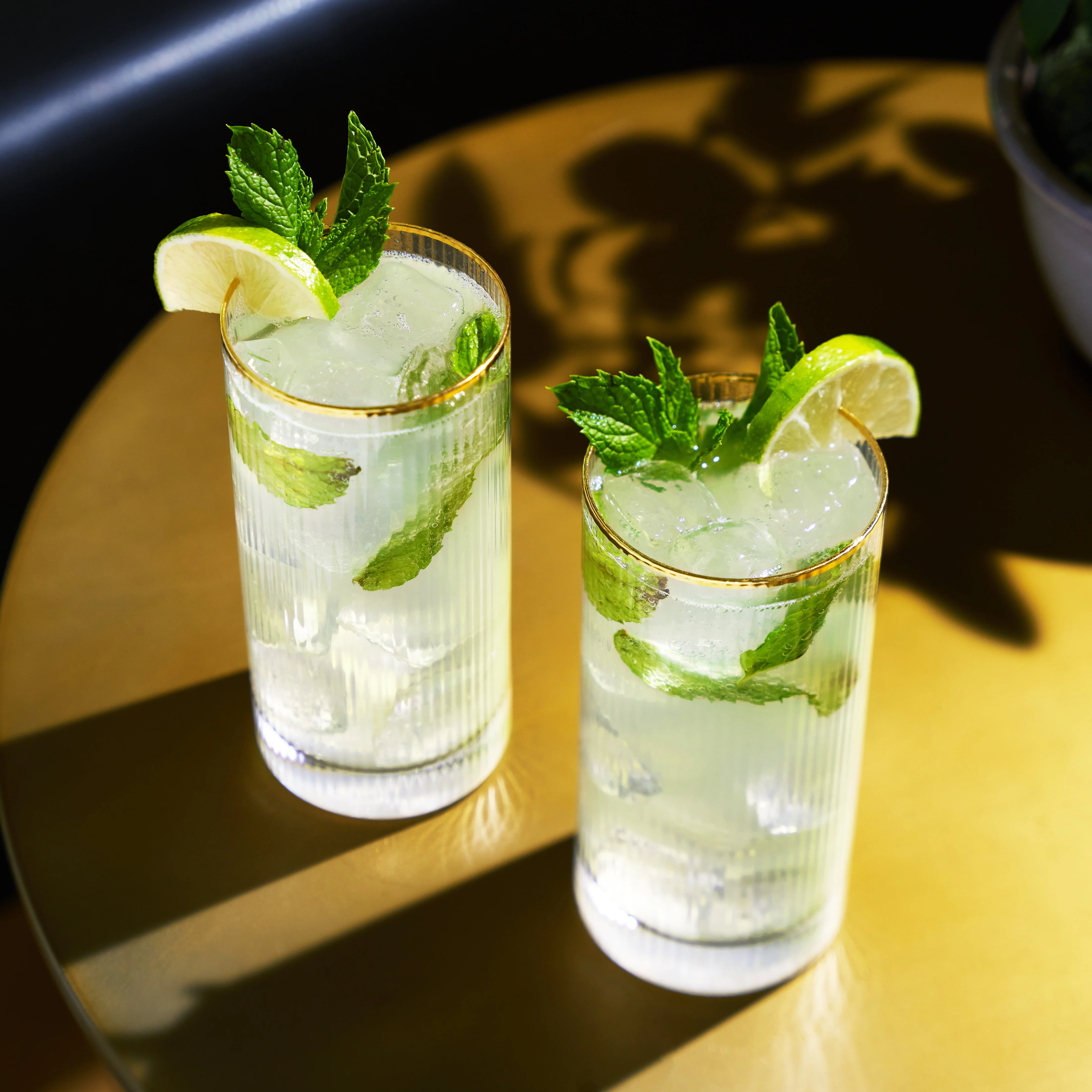 Meridian Crystal Highball Glasses, Set of 2 - Image 5