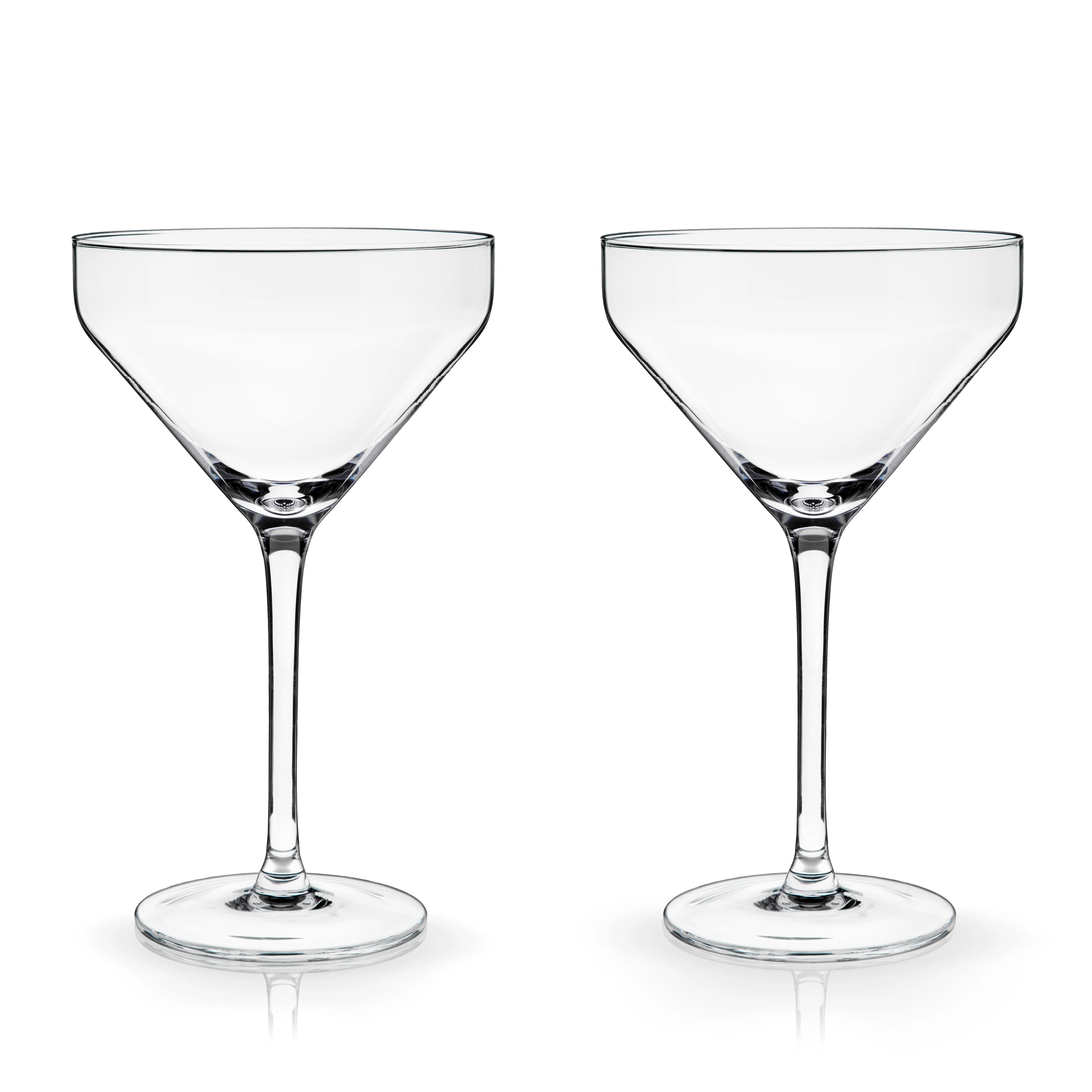 Raye Crystal Angled Martini Glasses, Set of 2 - Image 3