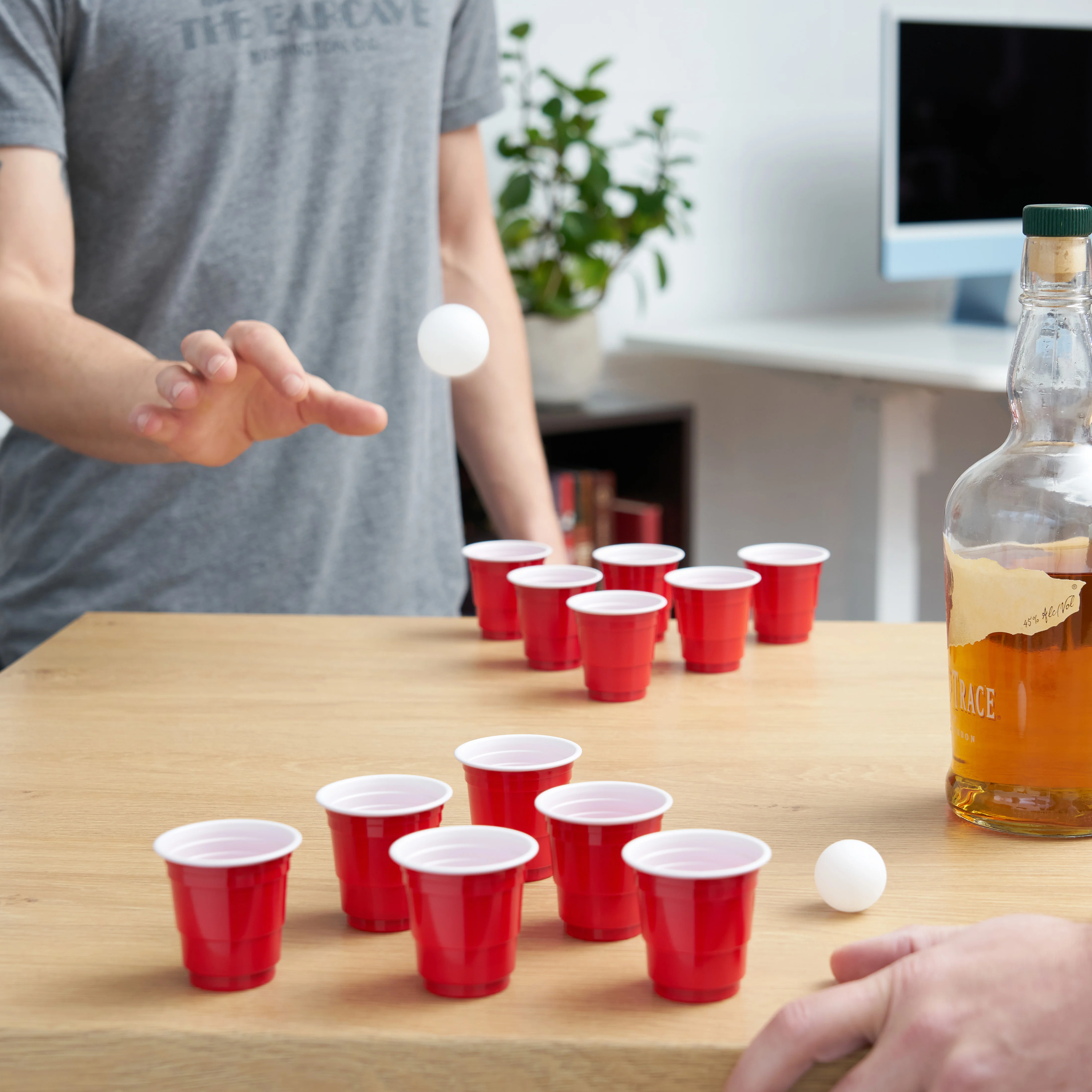 Party Mini Beer Pong Kit - Image 5