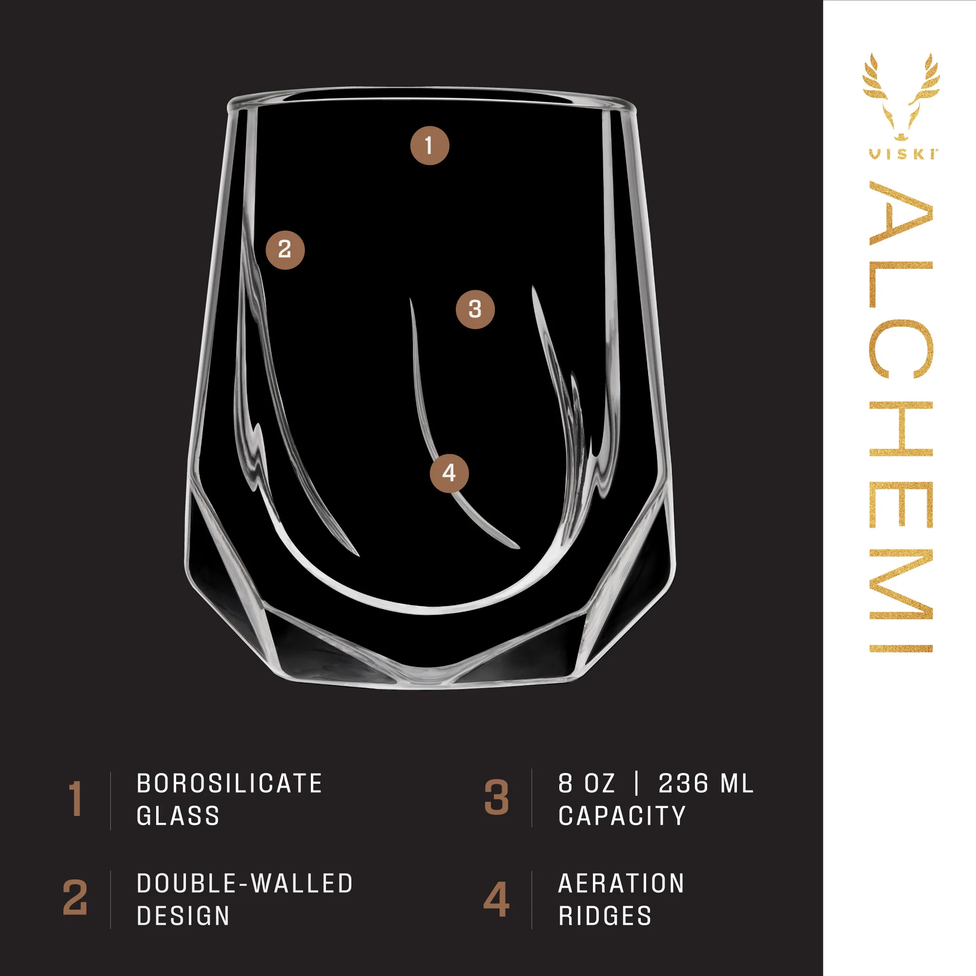 Alchemi Aerating Wine Tasting Glass - Image 8