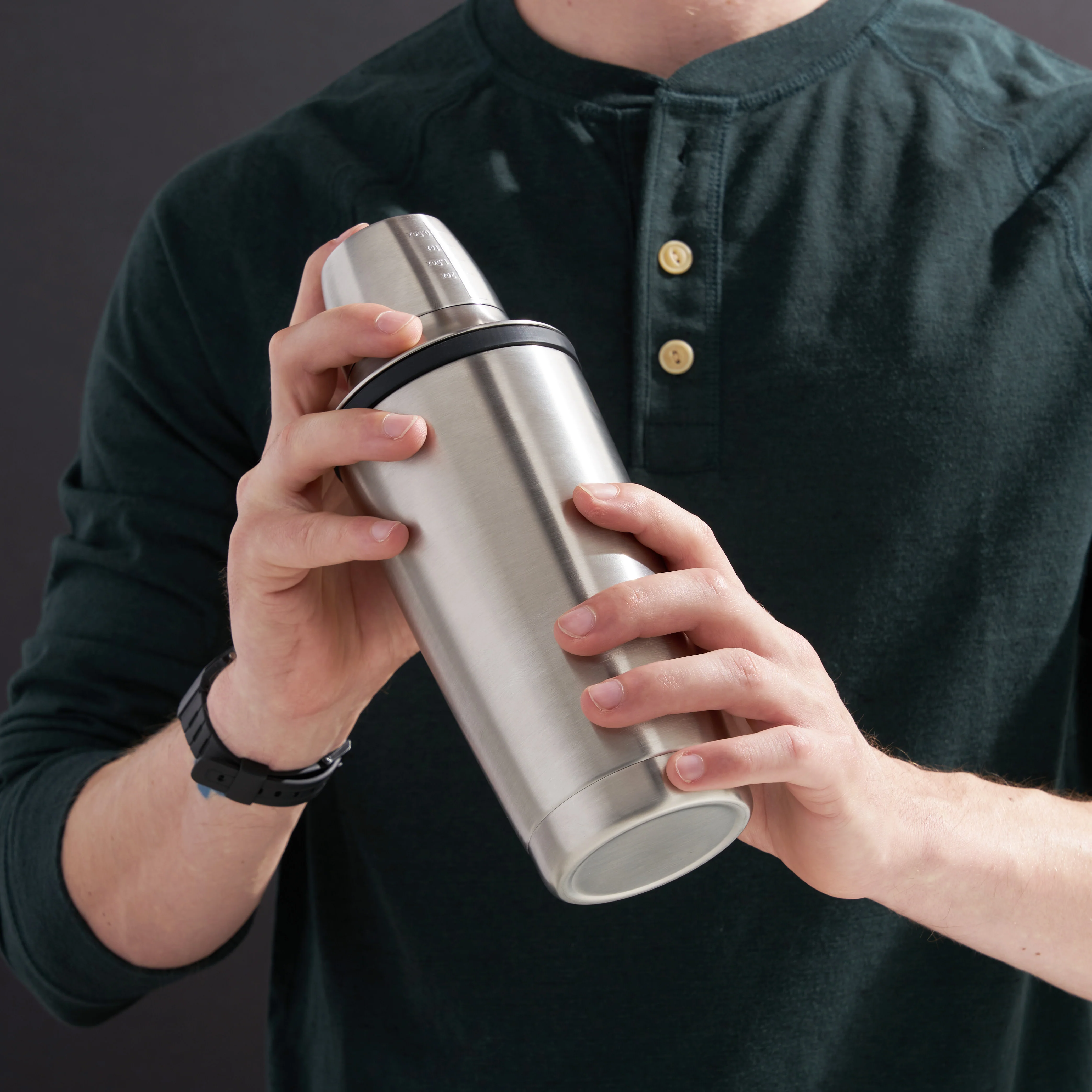 Alchemi Vacuum Insulated Cocktail Shaker in Stainless Steel - Image 5