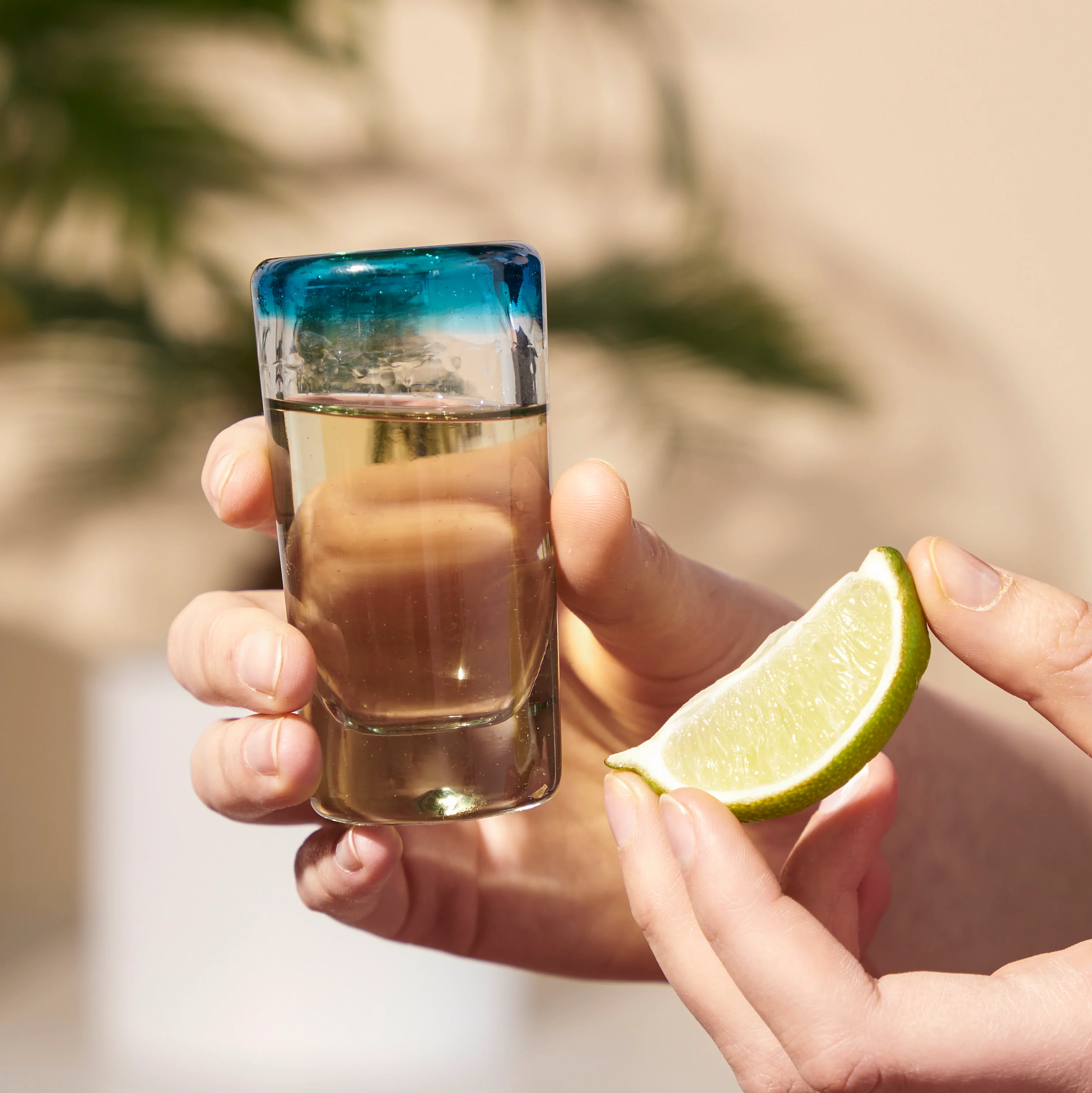 Segunda Vida Primavera Recycled Shot Glasses, Set of 4 - Image 6