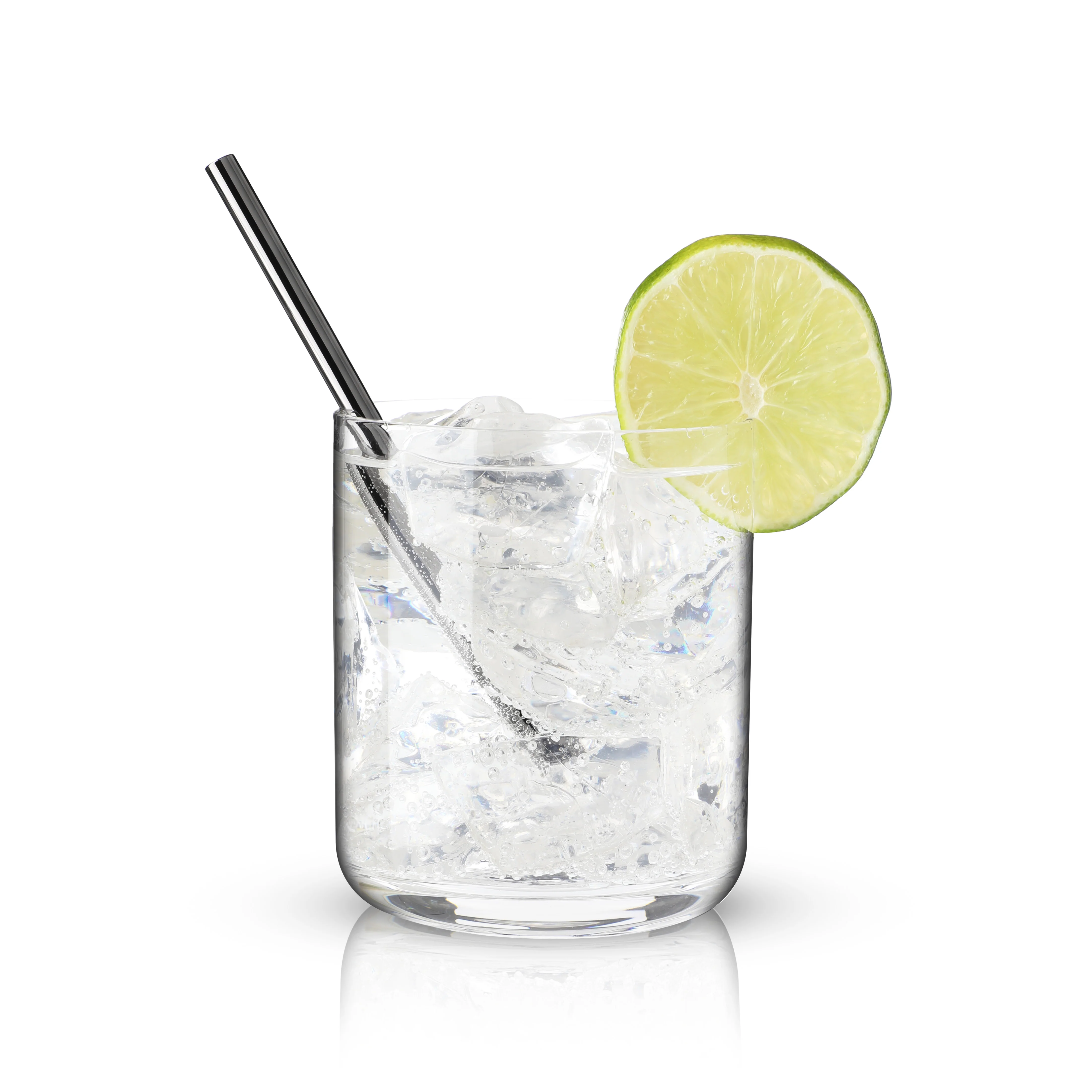 Warren Lowball Straws in Gunmetal, Set of 6 - Image 3