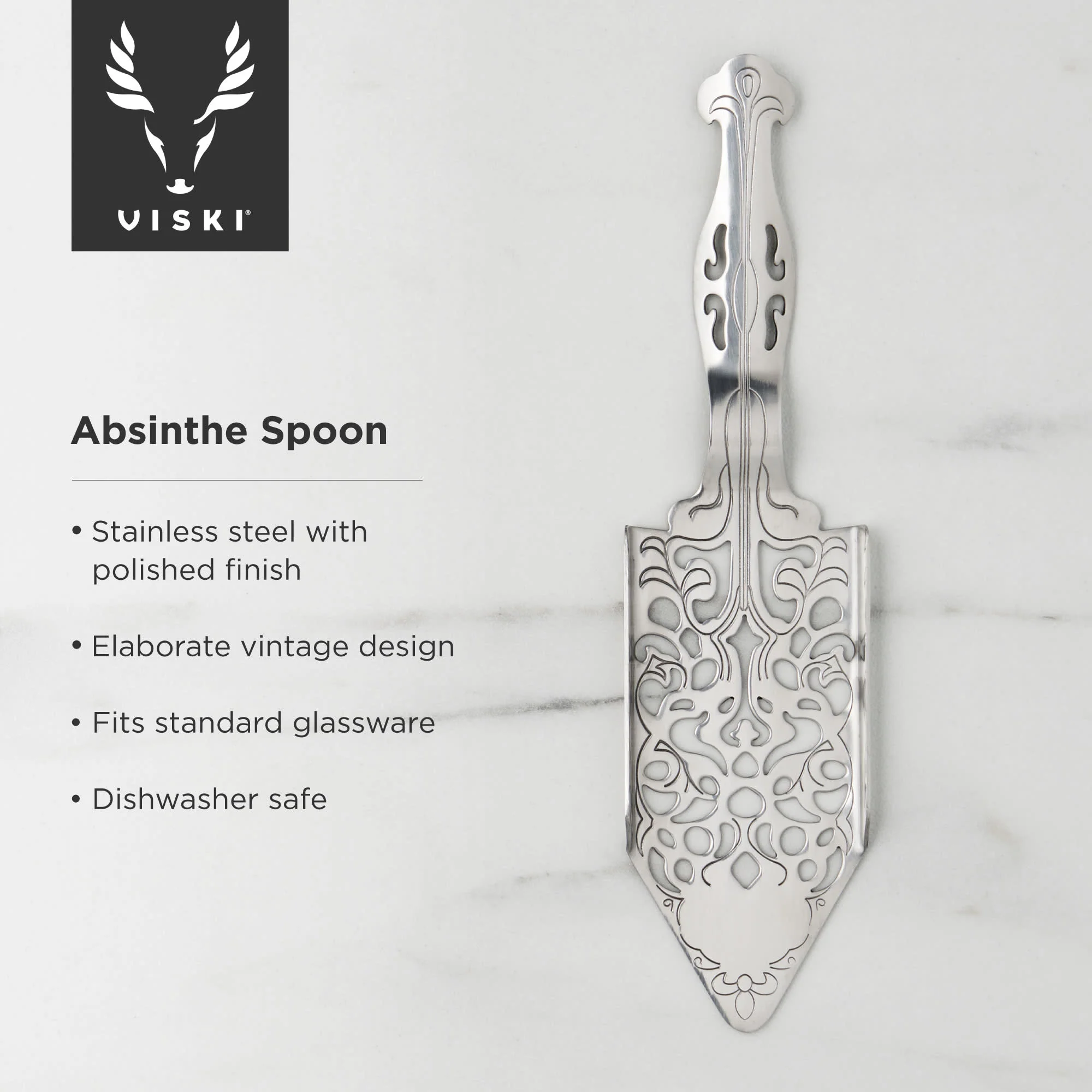 Absinthe Spoon in Stainless Steel - Image 5