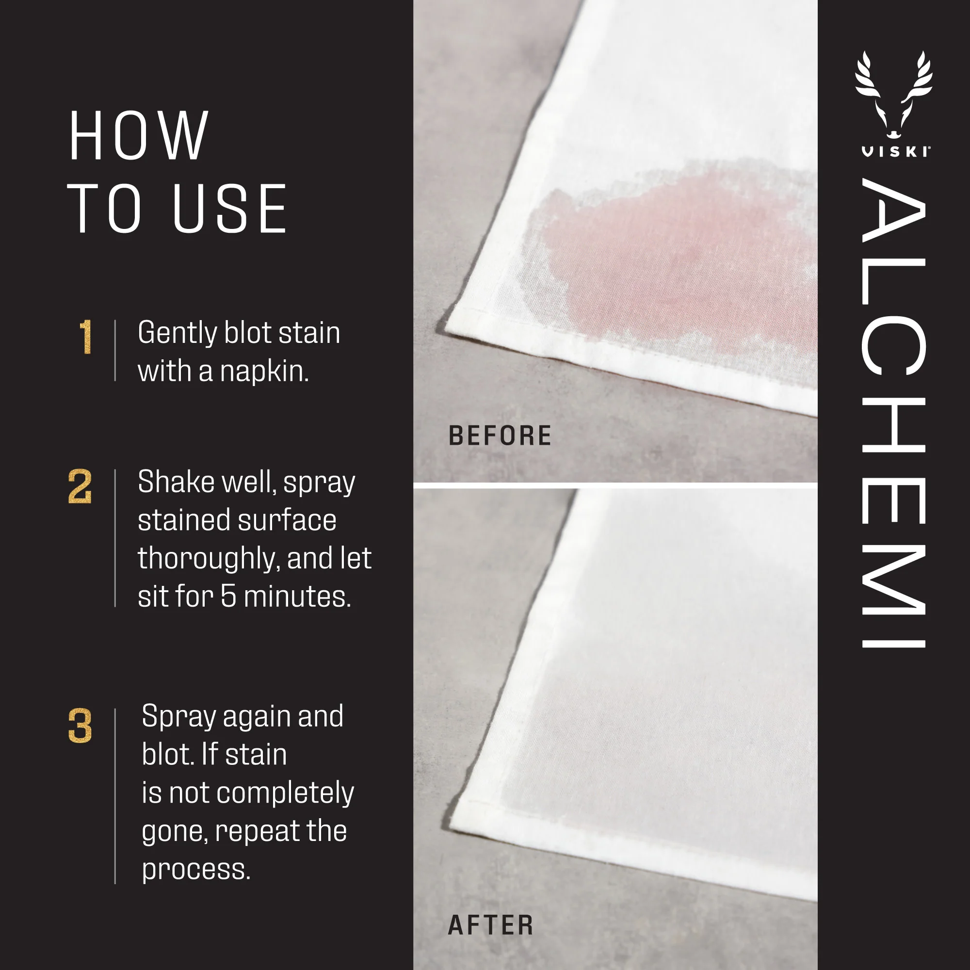 Alchemi Wine Stain Remover, 8 oz - Image 3