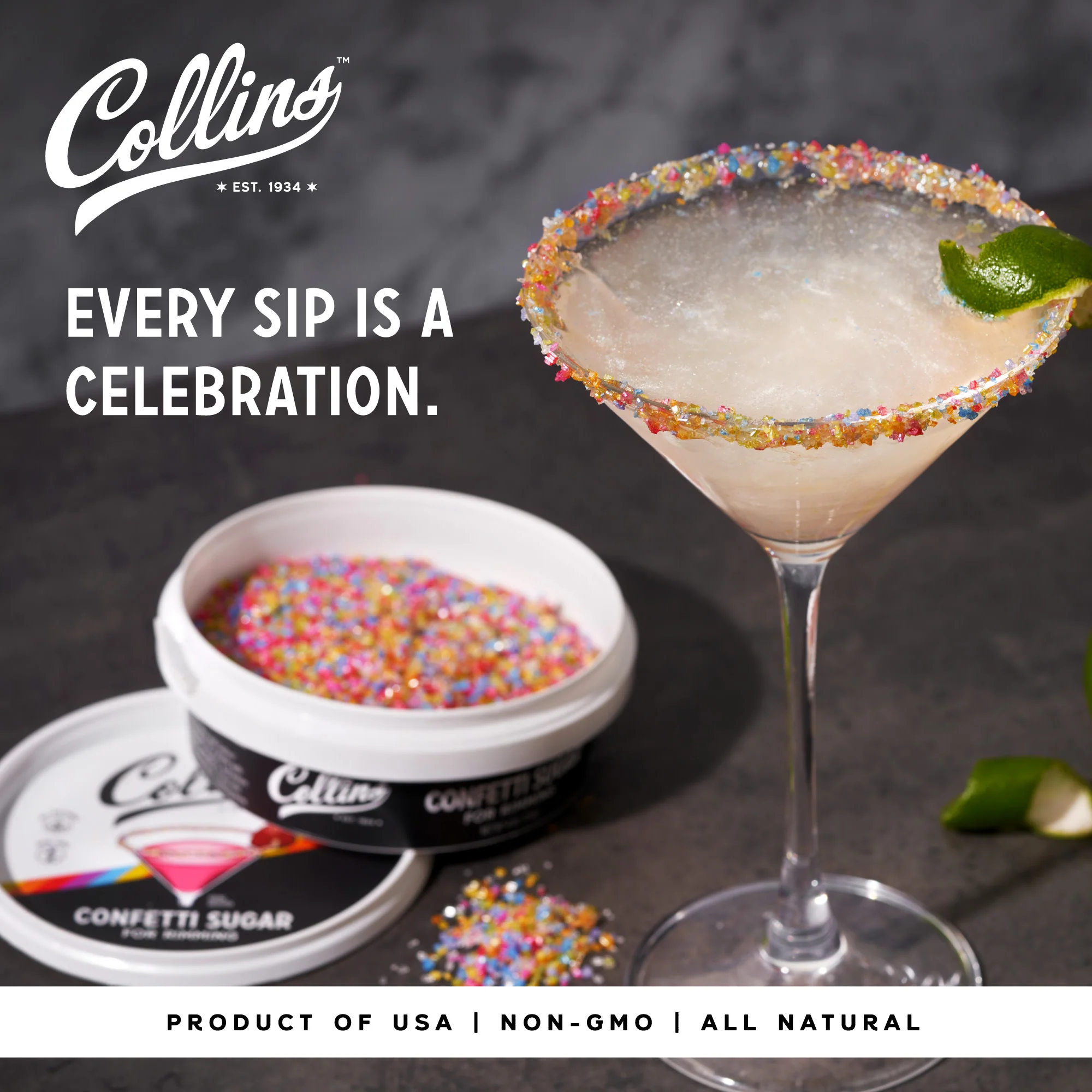 Confetti Rimming Sugar, 4 oz - Image 6