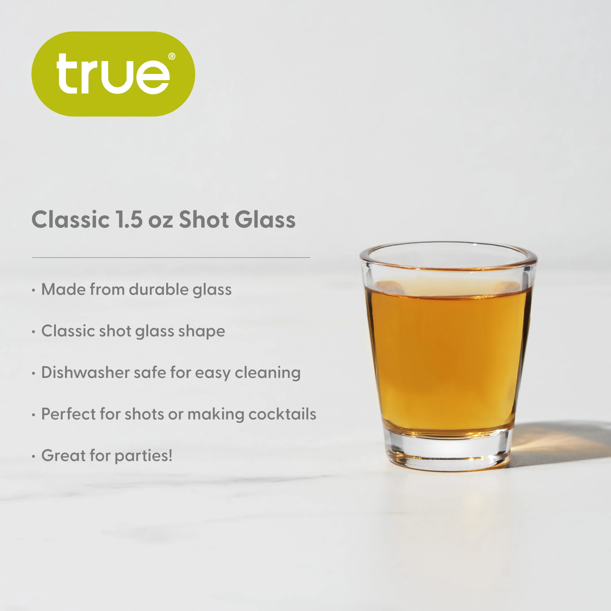 Classic 1.5 oz Shot Glass, CDU 12ct - Image 5