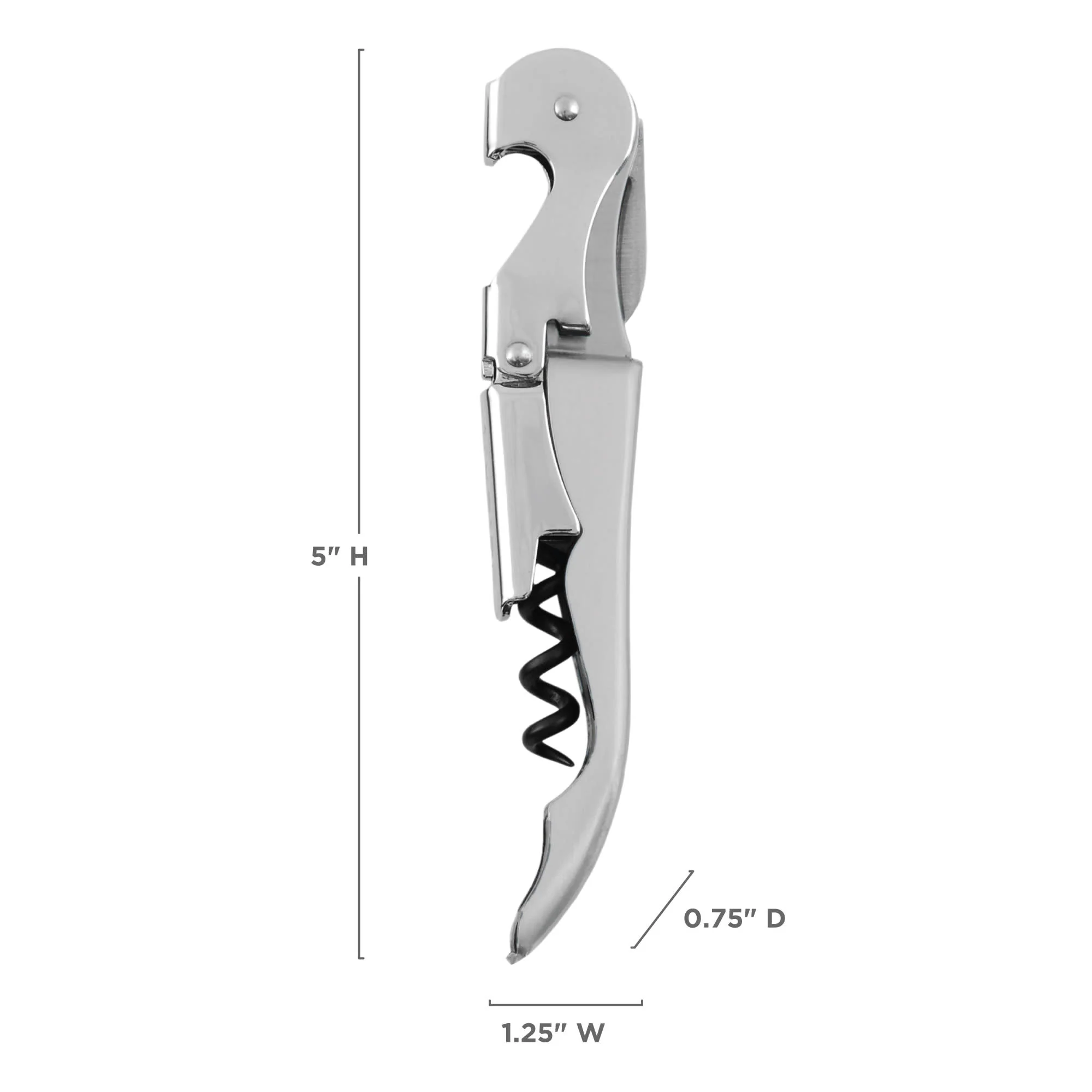 Truetap Waiter's Corkscrew in Stainless Steel - Image 8