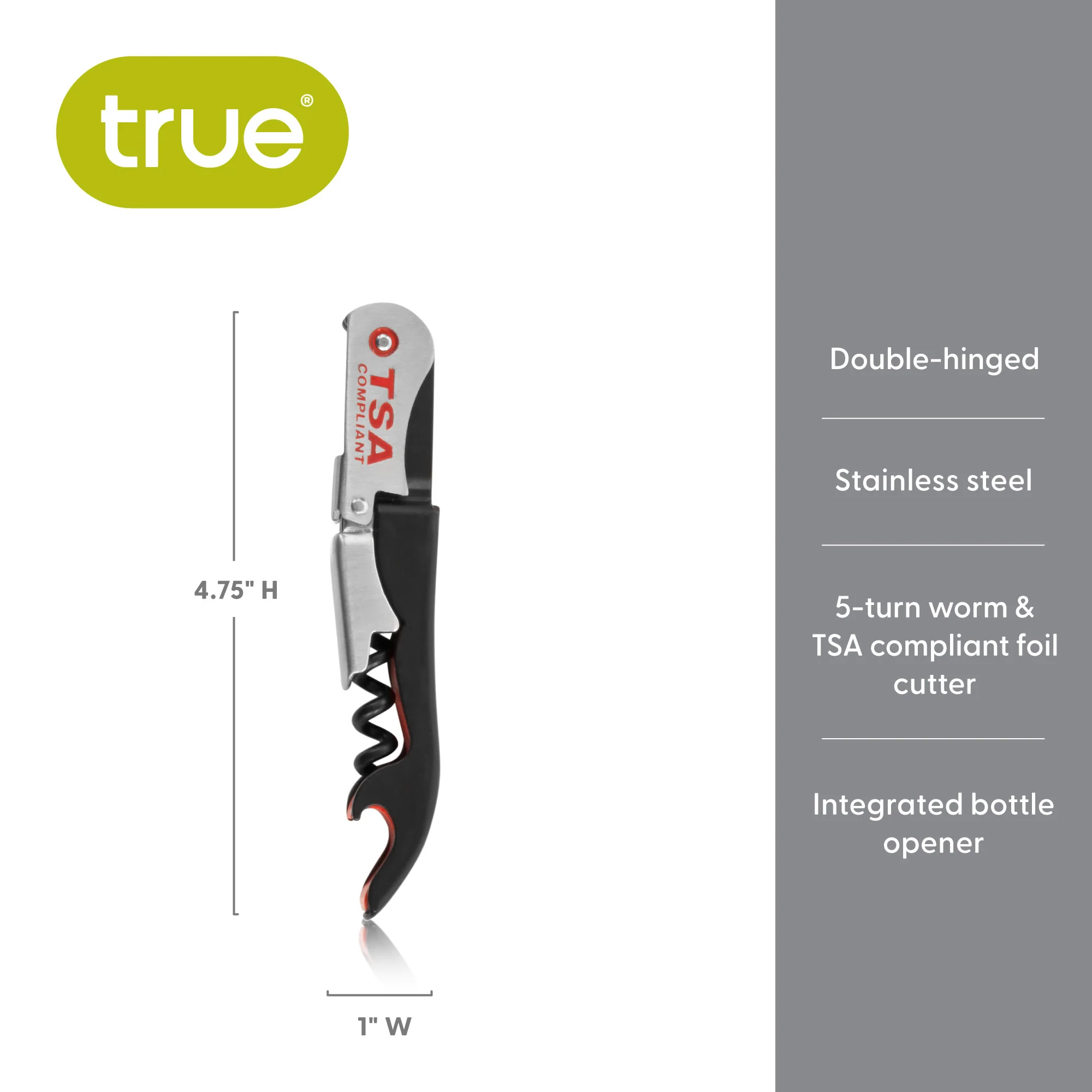 The Jetsetter TSA Compliant Waiter's Corkscrew - Image 8