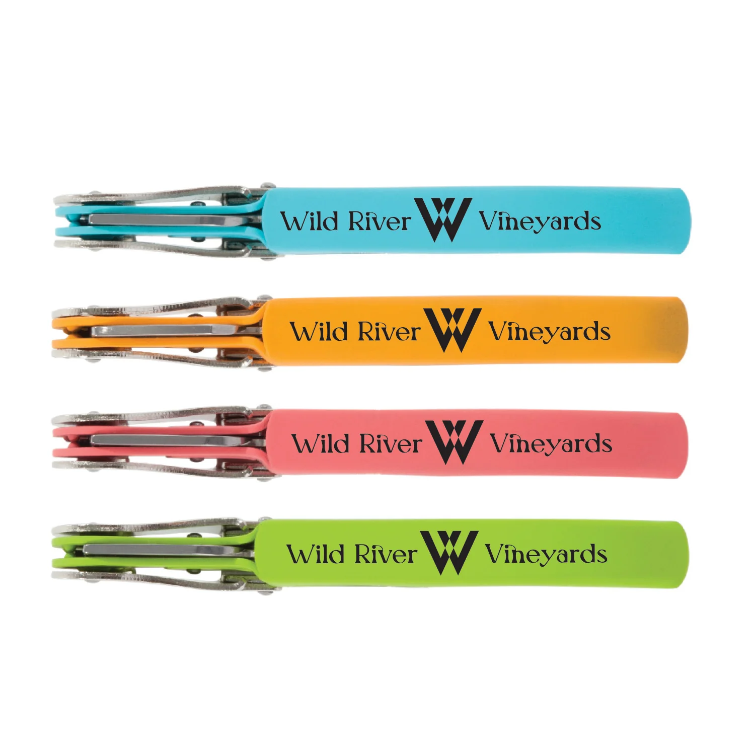 Truetap Waiter's Corkscrew in Soft-Touch Assorted Colors, CDU 20ct - Image 3