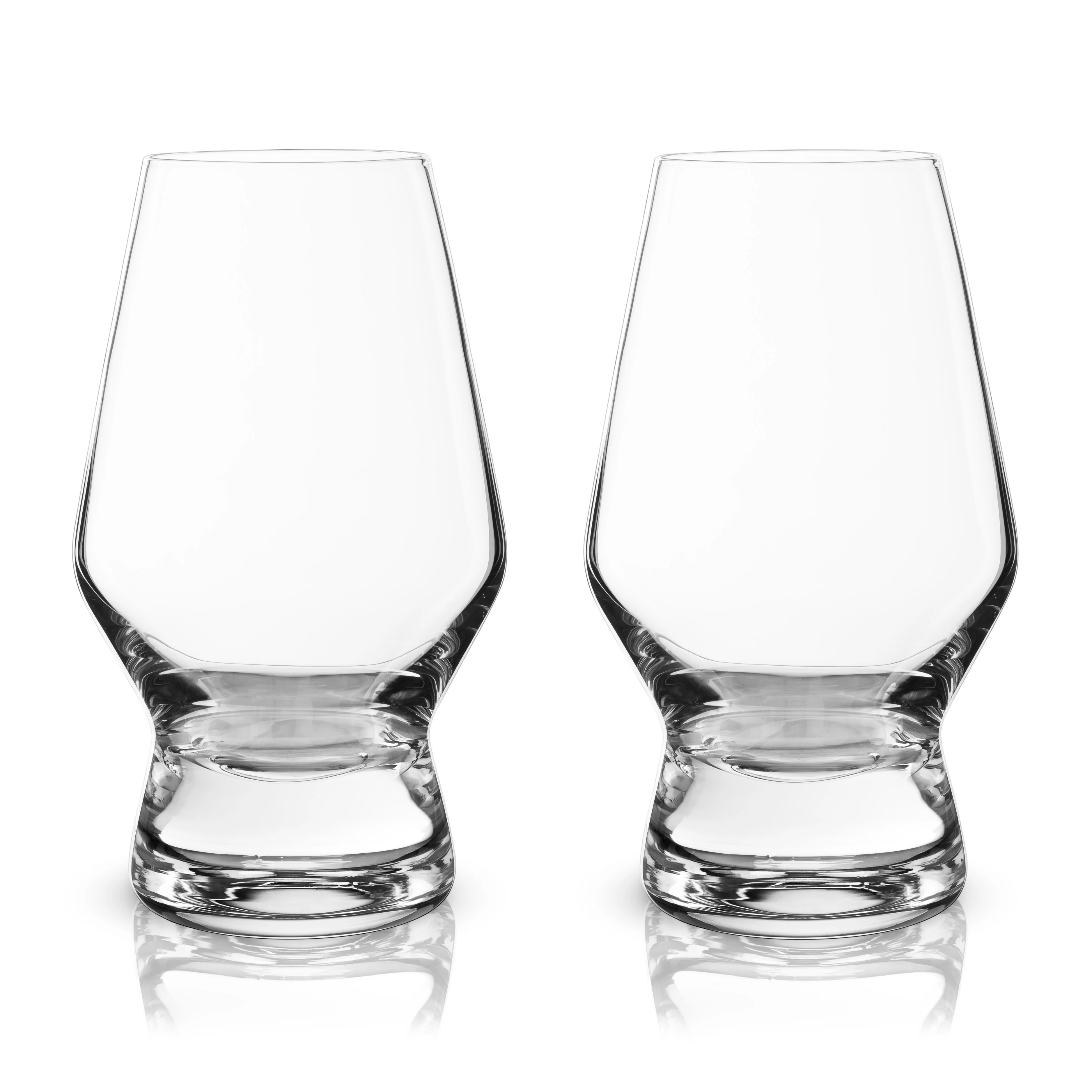 Raye Heavy Base Crystal Whiskey Tasting Glasses, Set of 2 - Image 3