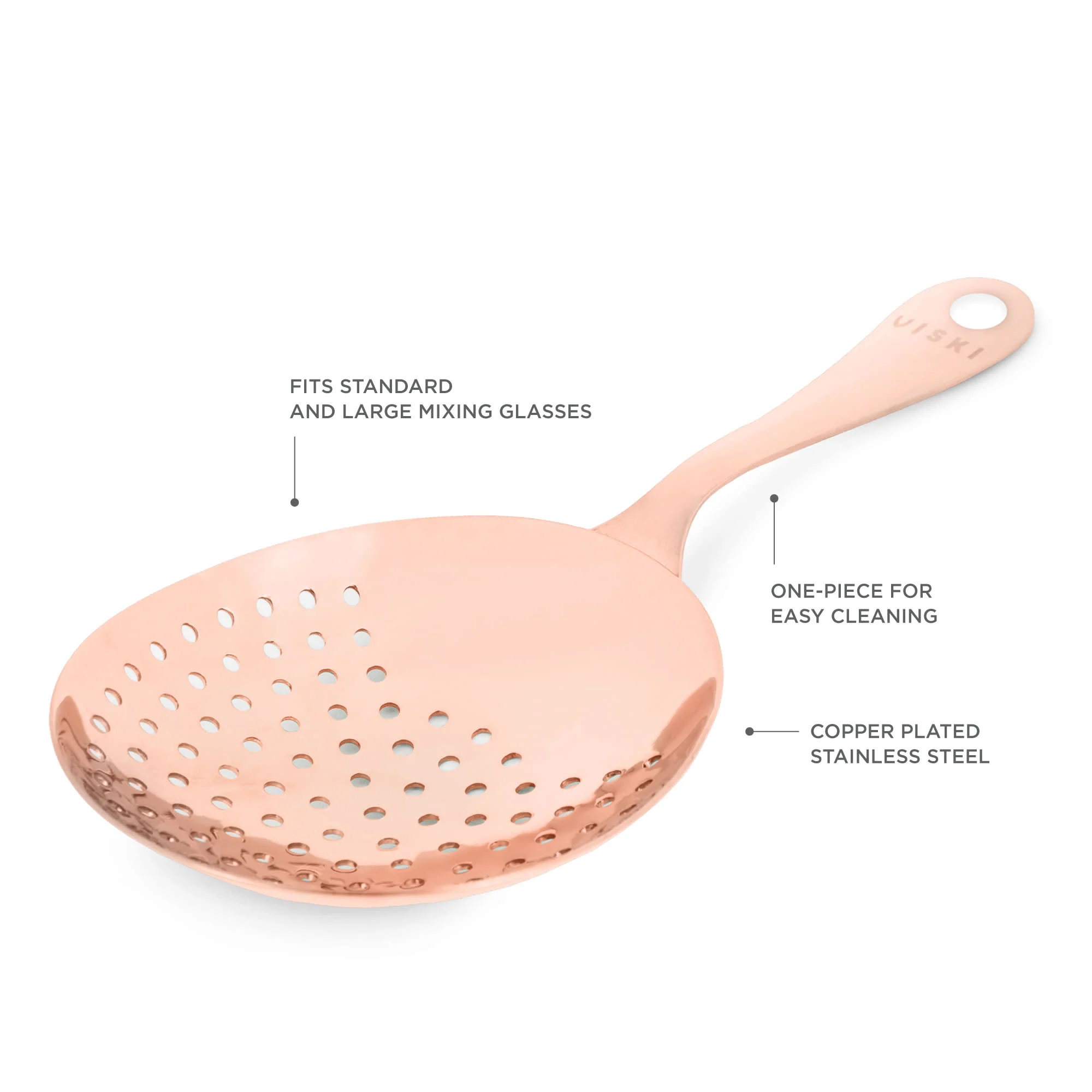 Summit Julep Strainer in Copper - Image 6