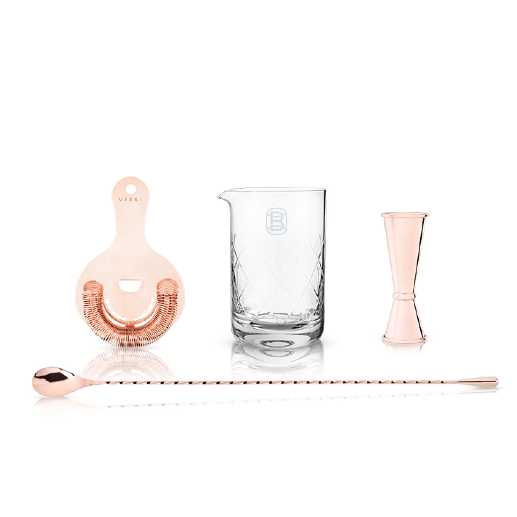 Summit 4-Piece Barware Set in Copper - Image 4